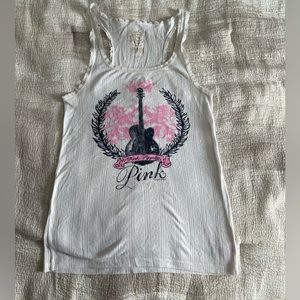 Large PINK by Victoria’s Secret Tank Top
